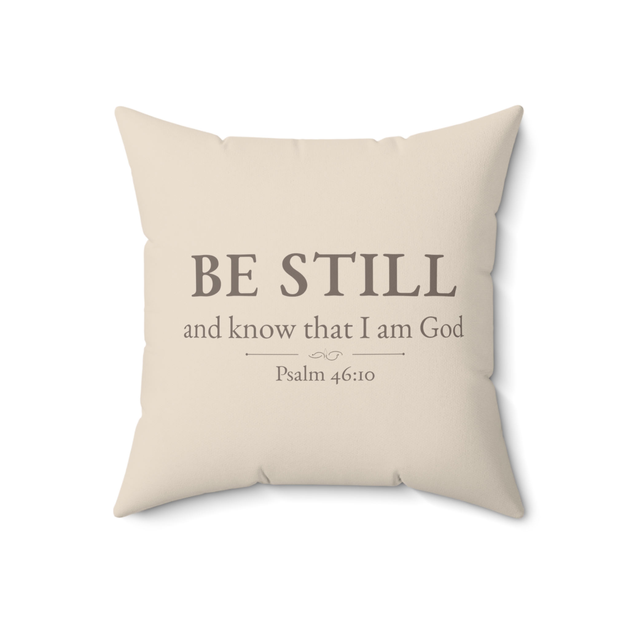 Be Still & Know Scripture Pillow - Image 2